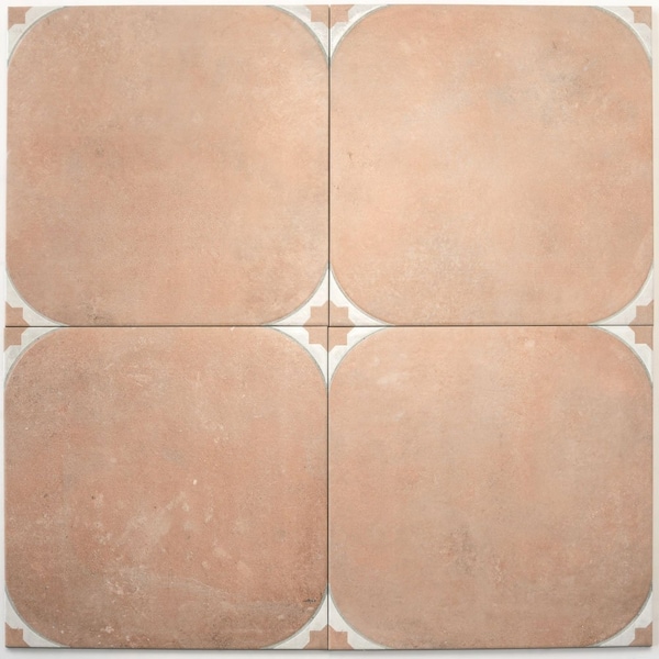 Apollo Tile Citadel 17.42 in. x 17.42 in. Matte Brown Porcelain Large Format Wall and Floor Tile, 7PK ALZ88COT1818A - main
